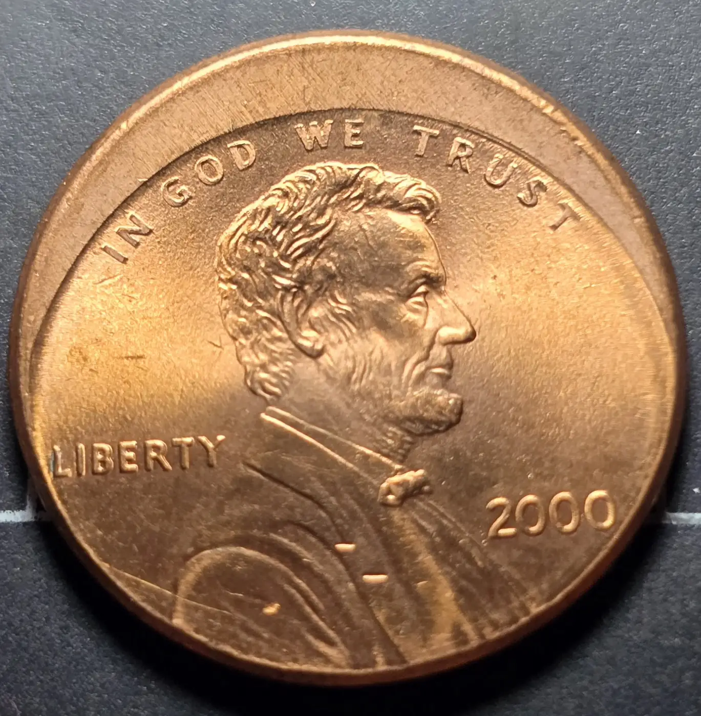 2000-Penny---Off-Center-Struck!