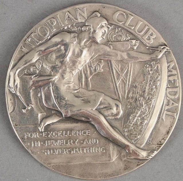 Medal---The-Robbins-Company---Craftsmen-In-Metal,-Attleboro,-Massachusetts.