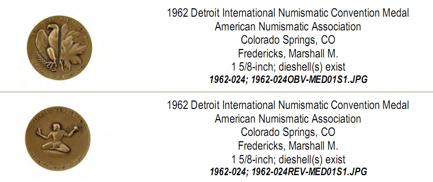 ANA-/-CNA-1962-Detroit-Convention-Medals
