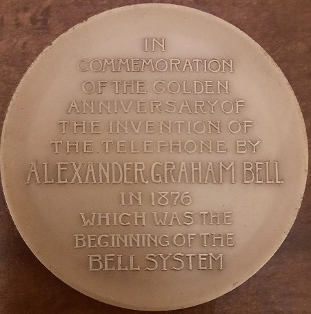 Invention-Of-The-Telephone---Golden-Anniversary-Medal-1926