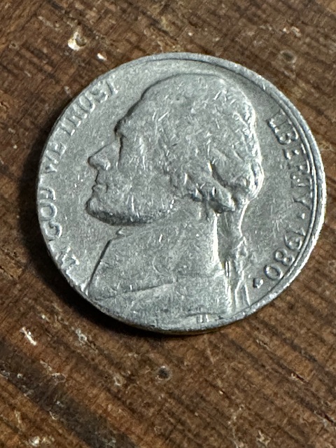 1980-P-Jefferson-Nickel-Off-Center-I-Wish