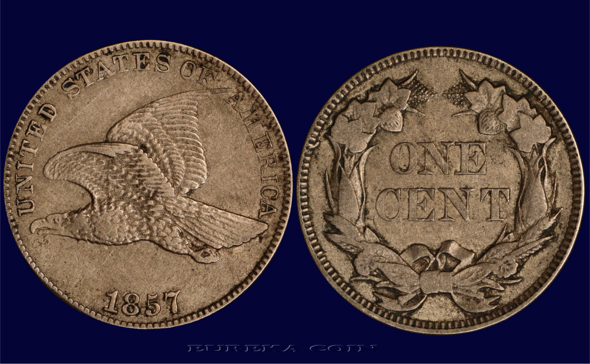 1857-Flying-Eagle-Obv.-Of-1856