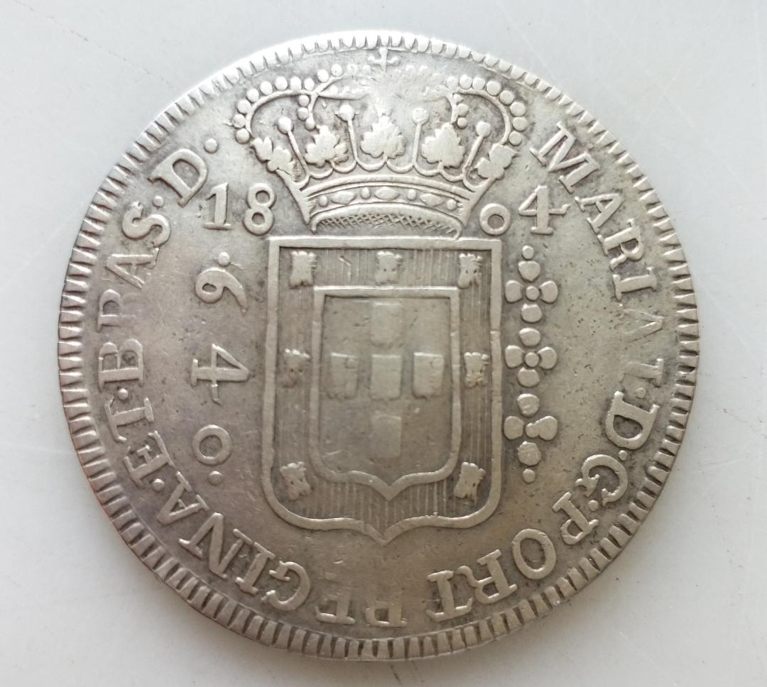 Two-Brazilian-640-Reis,-1802-And-1804-For-Your-Confirmation