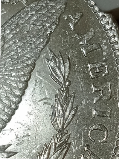 1889-O--Morgan-Dollar-Clashed-Reverse-+-Obverse---Help-With-VAM