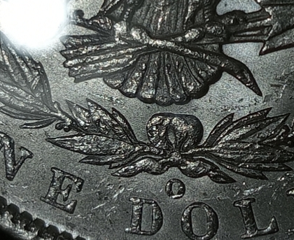 1889-O--Morgan-Dollar-Clashed-Reverse-+-Obverse---Help-With-VAM