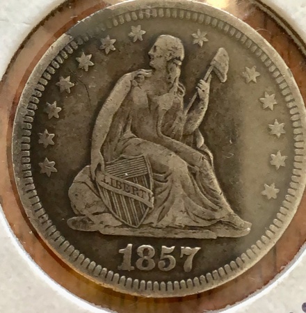 1857-Seated-Liberty-Quarter