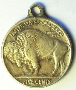 1916-Buffalo-Nickel;-5-Legs;-5-Feathers