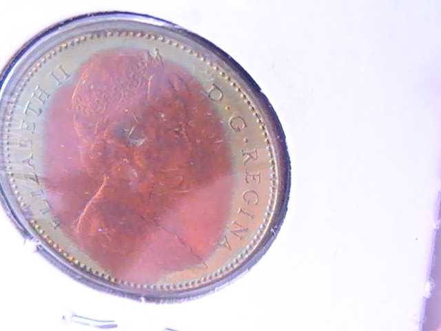 1965-Canadian-Penny-Of-Two-Colors