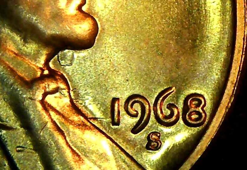 1968-S-Lincoln-Cent-With-Obverse-Die-Anomaly-Under-Chin?