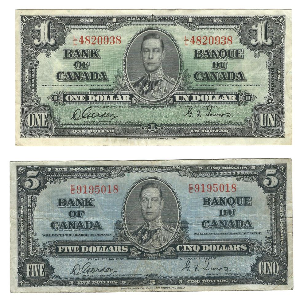 My-Start-To-A-Canadian-Currency-Collection
