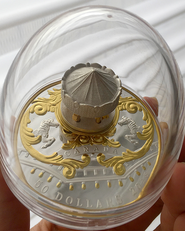 2018-Antique-Carousel,-Release-On-May-16th,-6-Oz,-$749.95,-Mintage-1000-Pcs