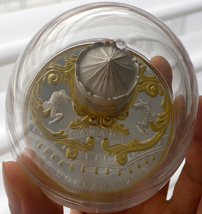 2018-Antique-Carousel,-Release-On-May-16th,-6-Oz,-$749.95,-Mintage-1000-Pcs