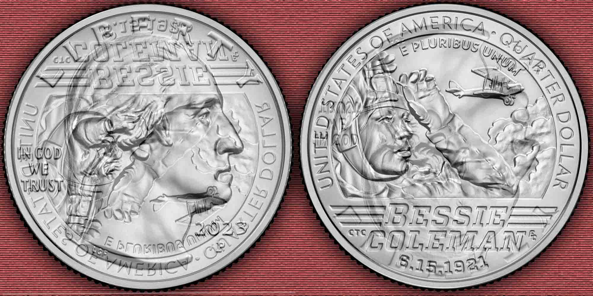 Inverted-Jenny-2023-P-Bessie-Coleman-Die-Clash-Quarter