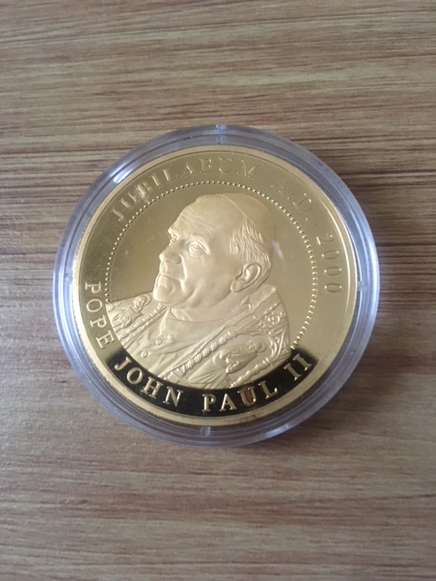 Gold-Coin-Pope-John-Paul-II