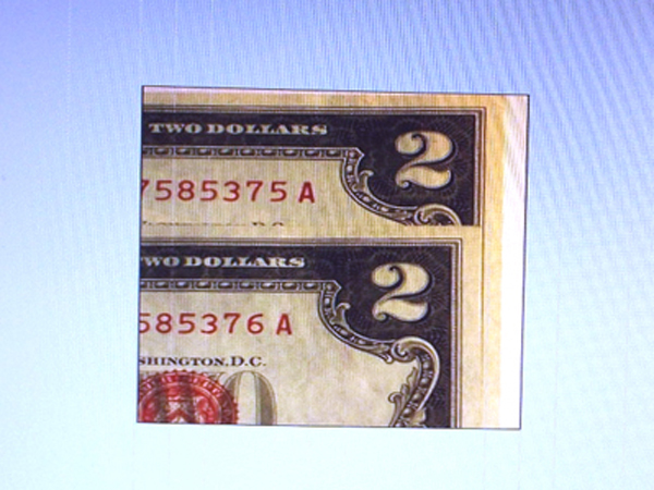 Differing-Lengths-Of-Both-Bill-And-Design-On-1953-$2-Bills