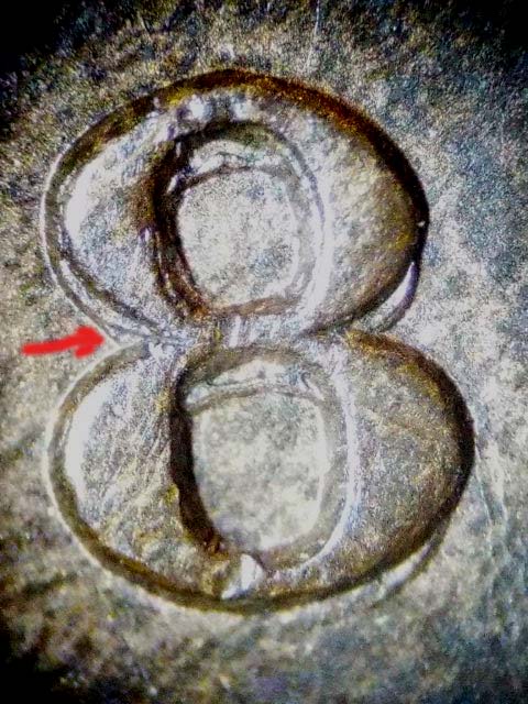 1888-Cent-With-Triple-Punched-8's.--Please-Check-Out-The-Pictures-.