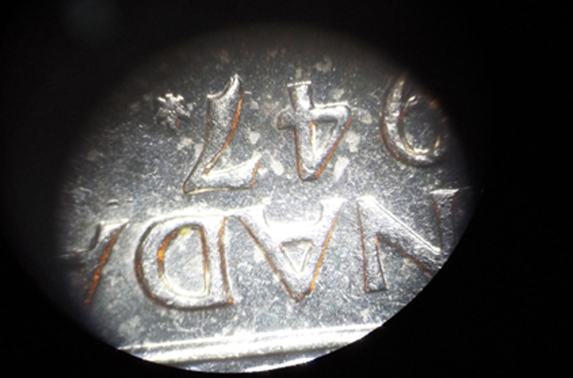 1947-Nickel-With-Re-Punched-7-Not-Just-Once,-But-Three-Times?
