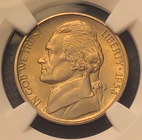1938-D-Jefferson-Nickel---Graded-MS-66-By-NGC
