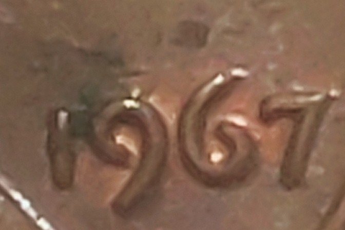 1967-Penny-Possible-Error-On-Back-DDO-Obverse