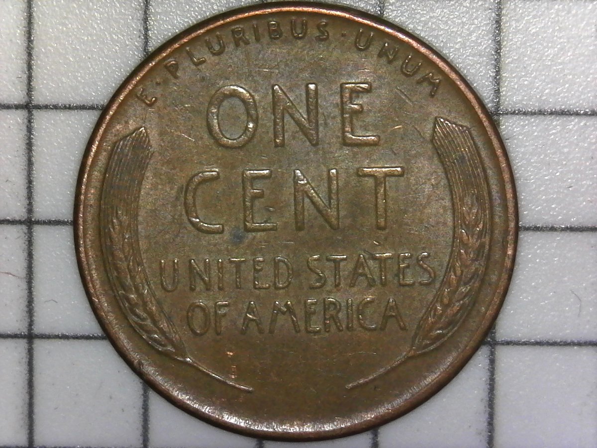 1954-S-Lincoln-Cent---Multi-Colored-Lines