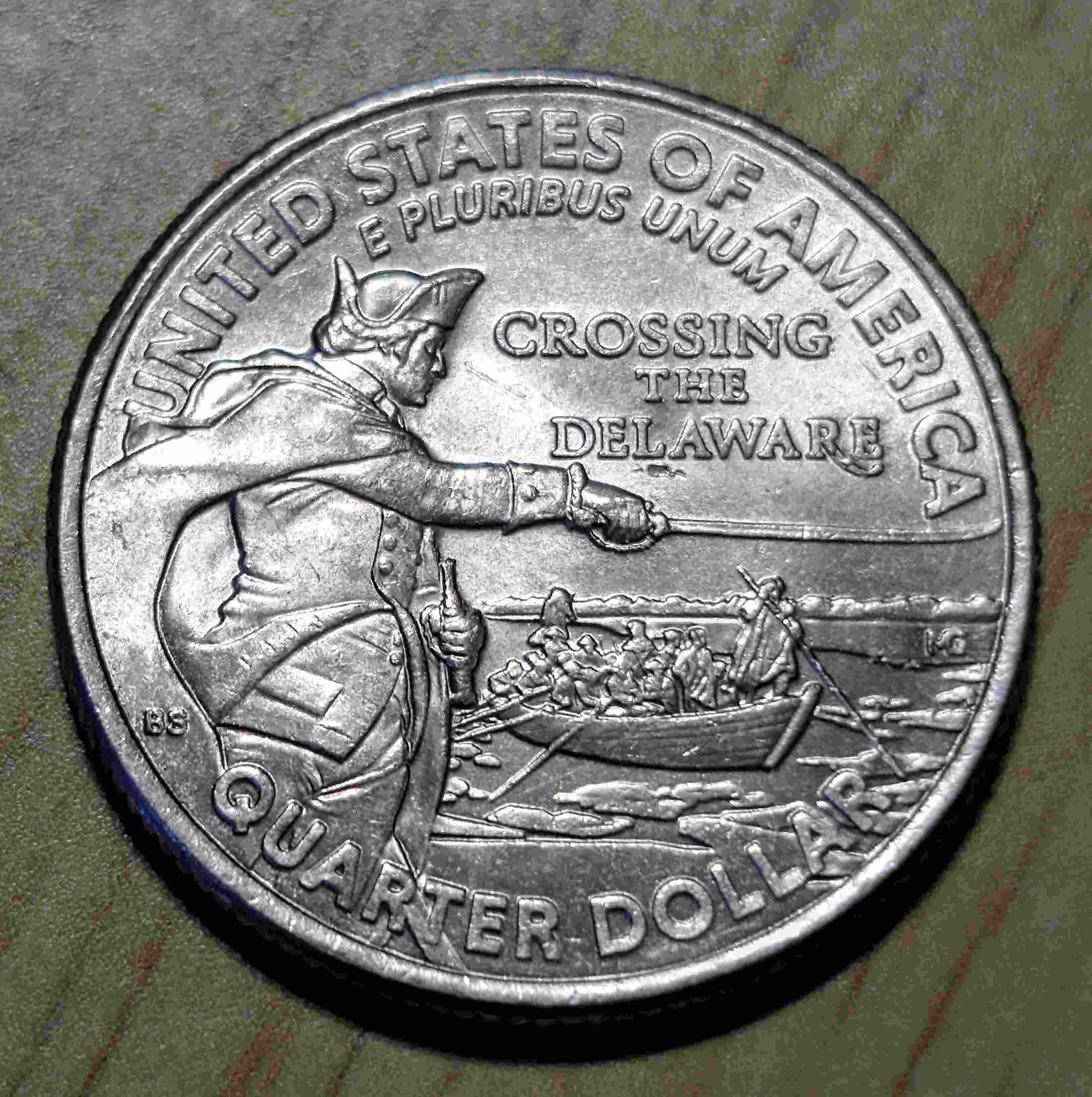 Have-Two-2021-P-Quarter-Crossing-The-Delaware---Cracked-Sword-W/-Doubled-Date-|-DDR-W/-Doubled-Date