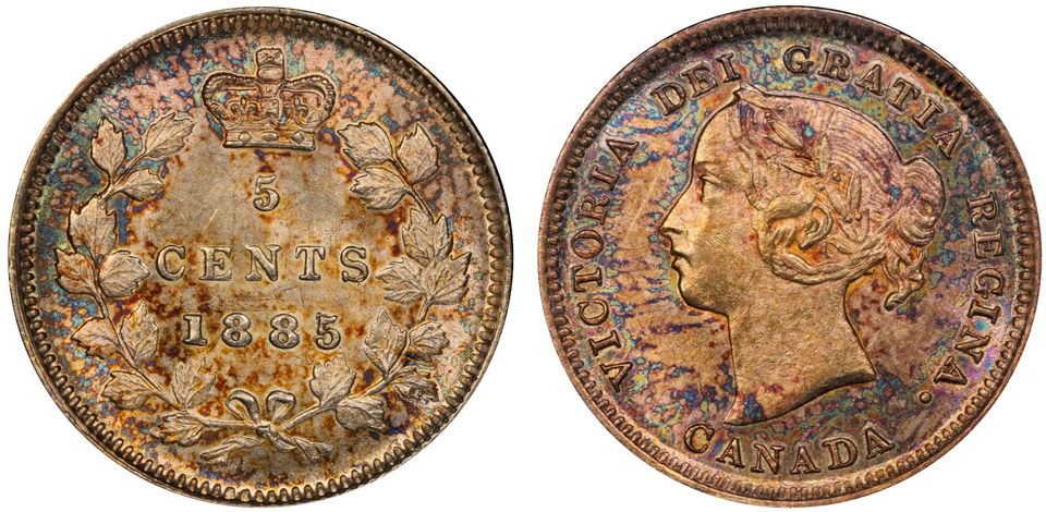 New-1885-5c-Variety-Or-Fake-Coin