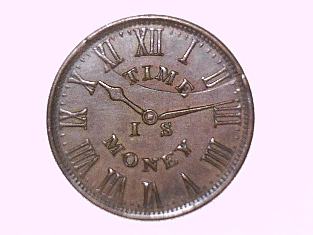Smith's-Clock-Hard-Times-Token-With-An-Incomplete-Punch-Error
