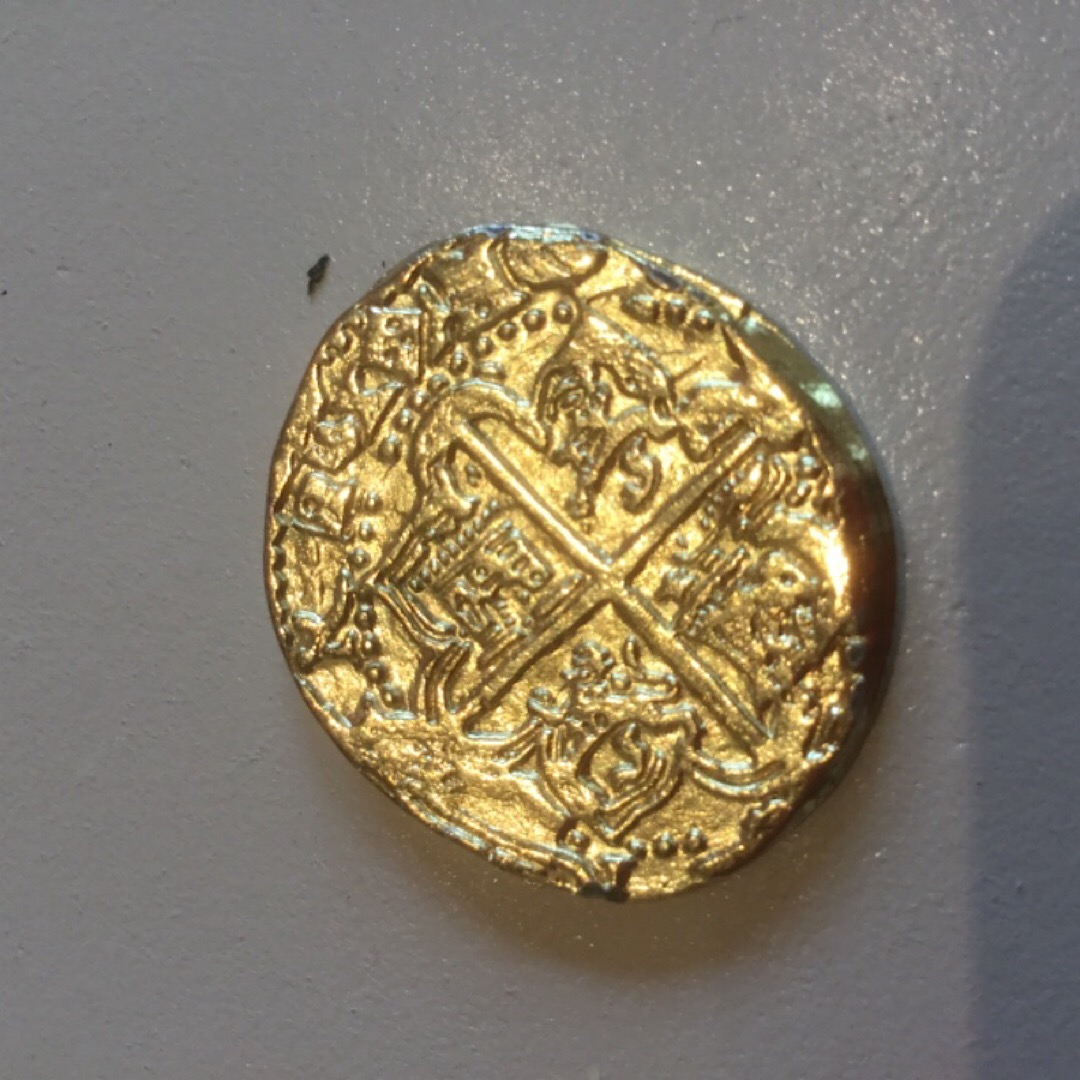 Can-Anyone-Identify-This-Coin-Please?-Id:-Repro-Of-Spanish-Colonial-Gold-8-Escudos