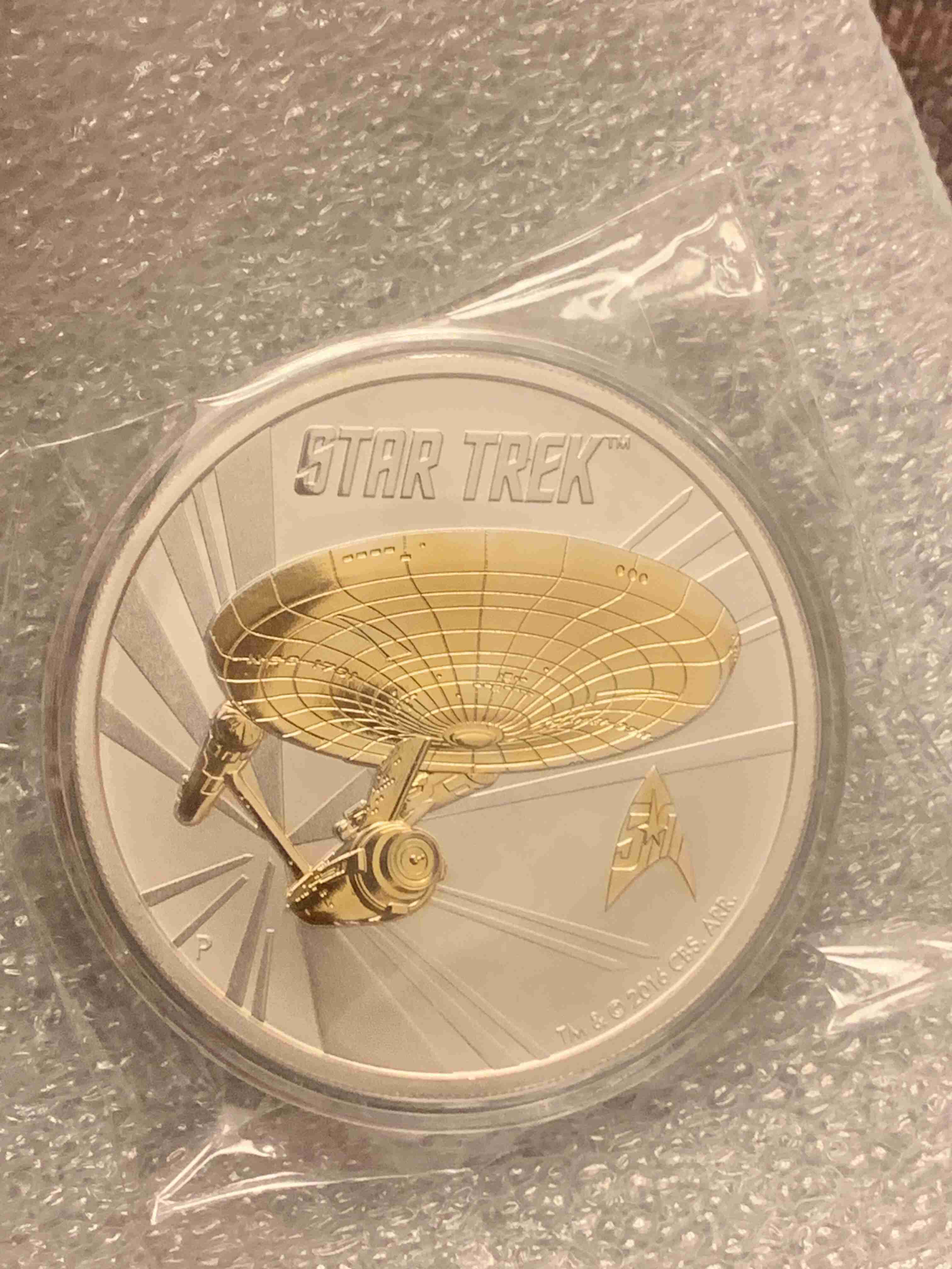 2016-P-Tuvalu-1-Oz-Star-Trek-Uss-Enterprise-Silver-&-Gold-Coin