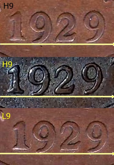 1929-Canadian-One-Cent-High/Low-Nine?
