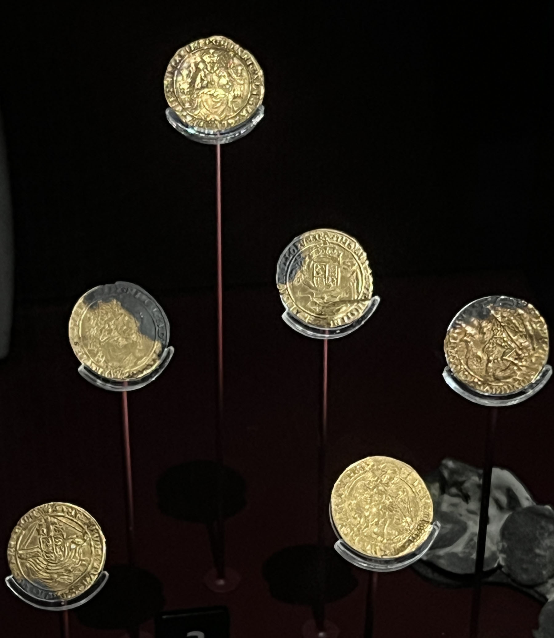 Shipwreck-Gold-Coins-From-The-Mary-Rose