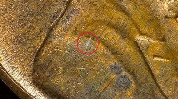 1944-D-Lincoln-,-Intrinsic-Metallic-Inclusion