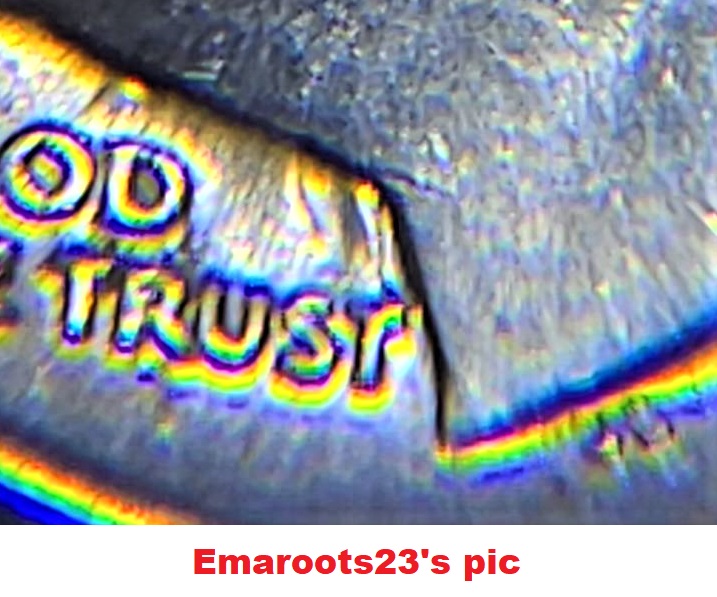1985-P-Dime-Clashed-Die-Error