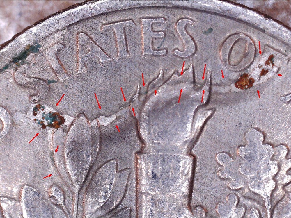 1990-P-Roosevelt-Dime-With-Major-Die-Run-And-More-Mystery-Error