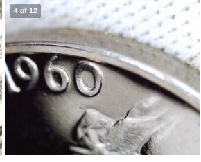 1960-Proof-Nickel-Struck-Thru-Wire-DDO