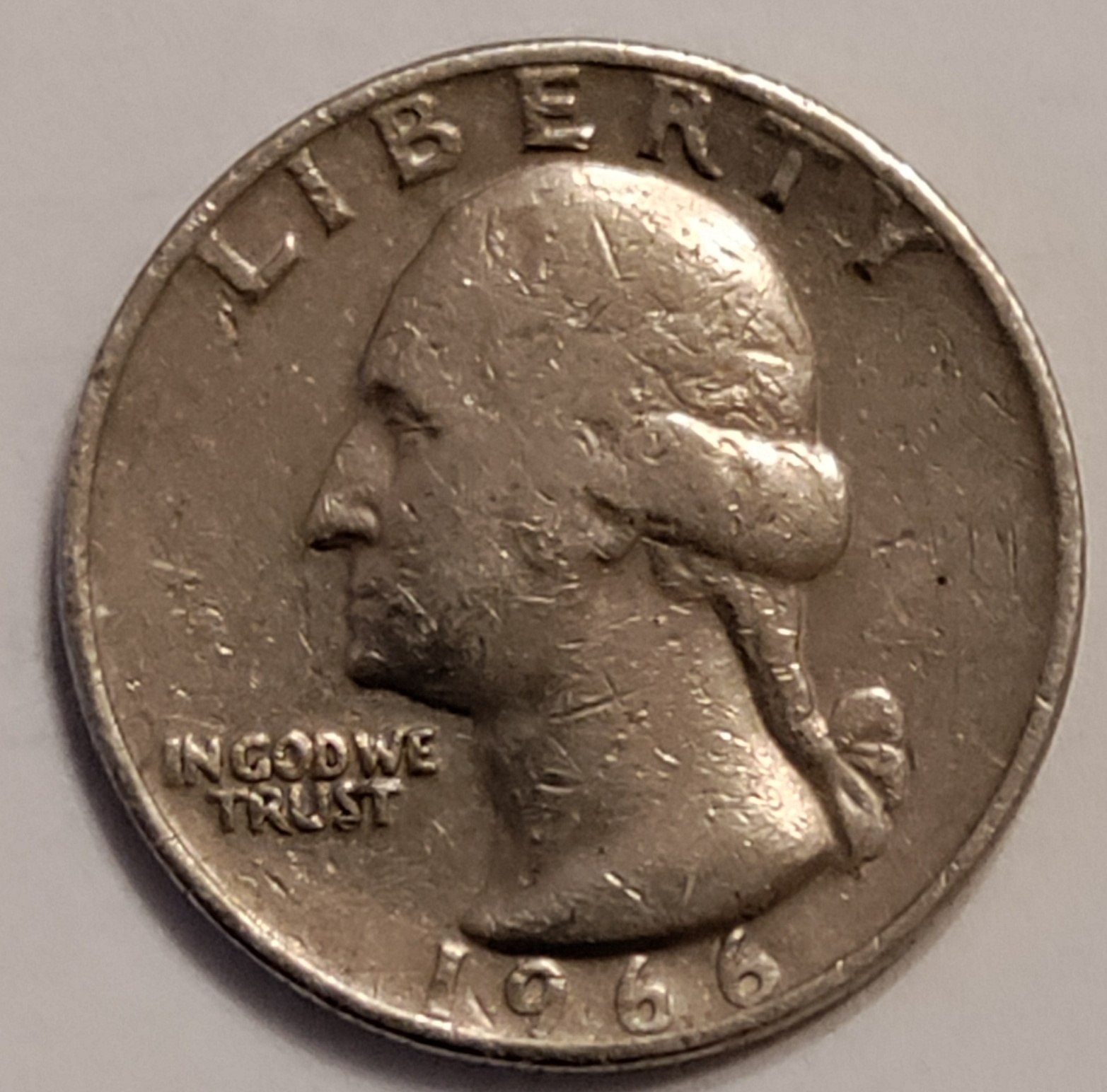 1966-Quarter-Dollar-Washington--Error