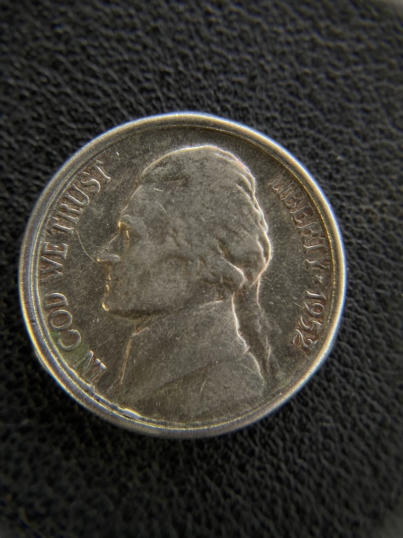 1952-Nickel.-Broadstrike?-Misaligned-Die?