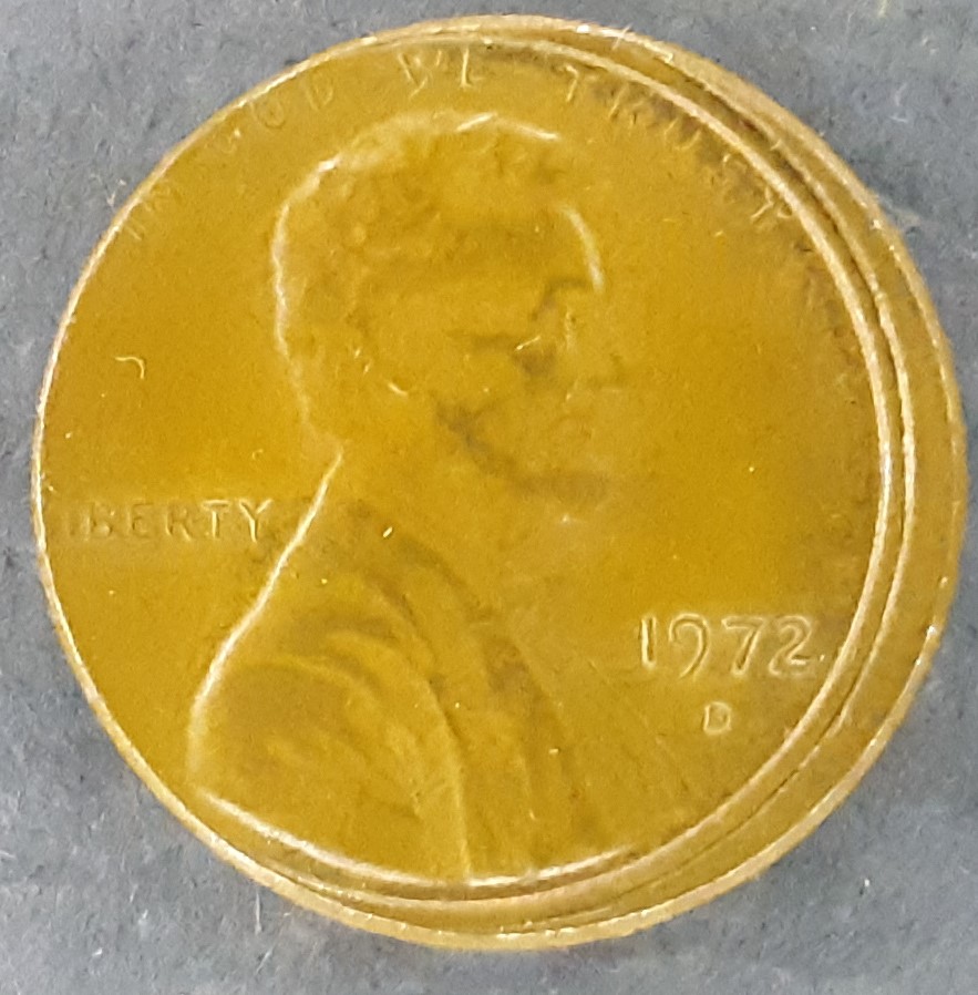 1972-D-Lincoln-Memorial-Cent.-Double/Triple-Stamp?