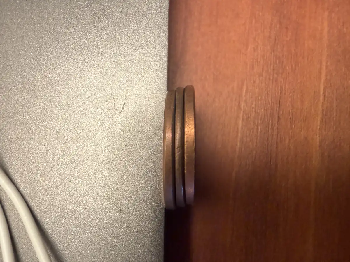 1954-Lincoln-Wheat-Cent---Struck-On-Tapered-Planchet