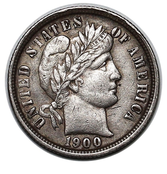 1900-O-Barber-Dime-To-Grade