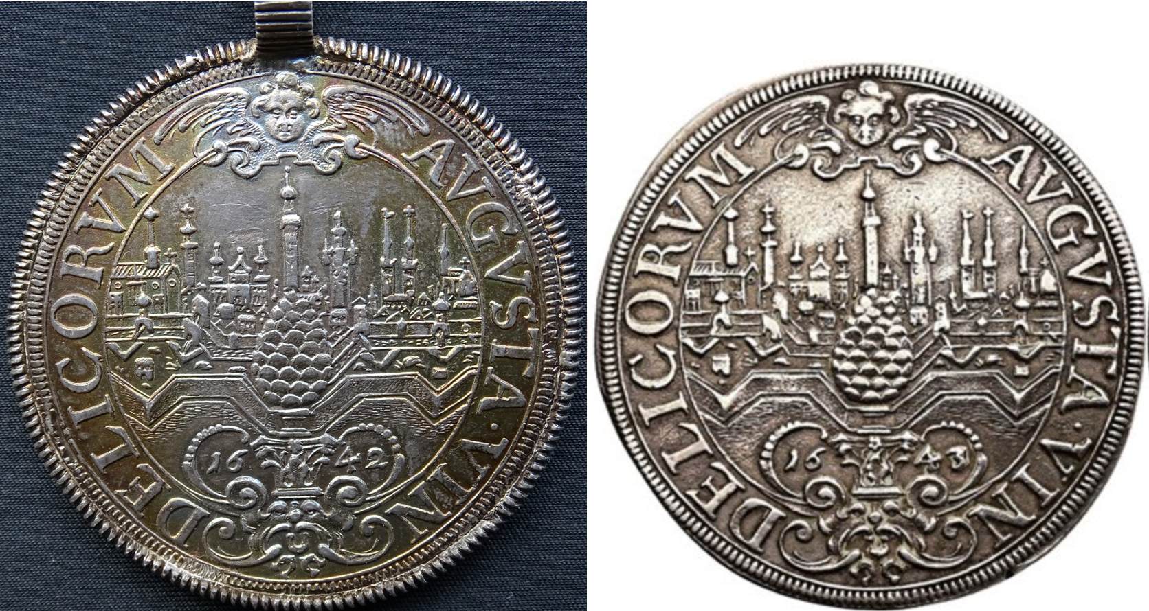 Possible-Non-Genuine-1643-Augsburg-Thaler