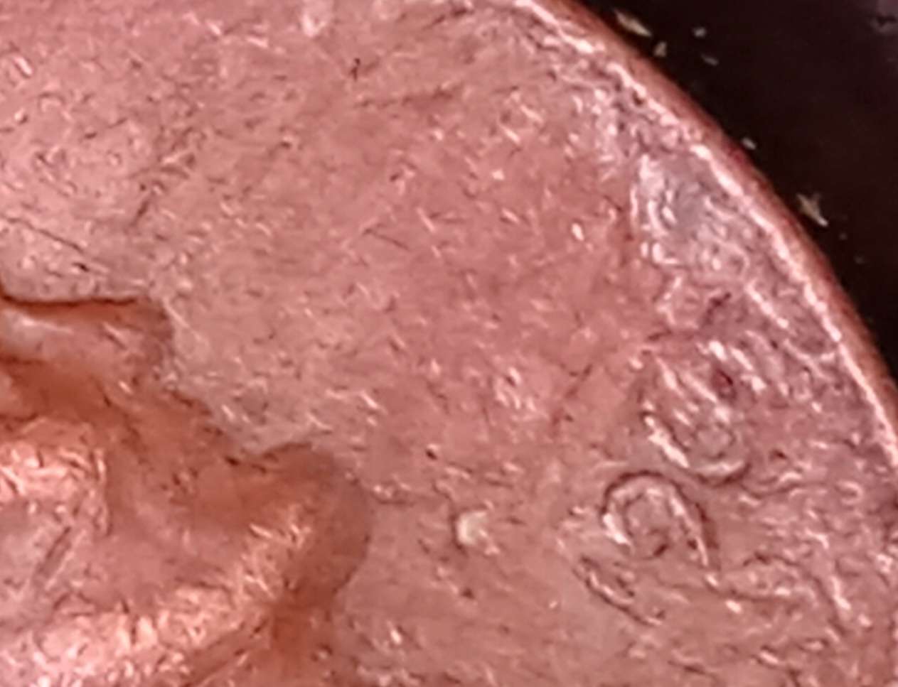 1968-Lincoln-Cent.-Does-It-Exhibit-Strike-Through-Grease-Charactaristics,,-Also-Plate-Blistering?