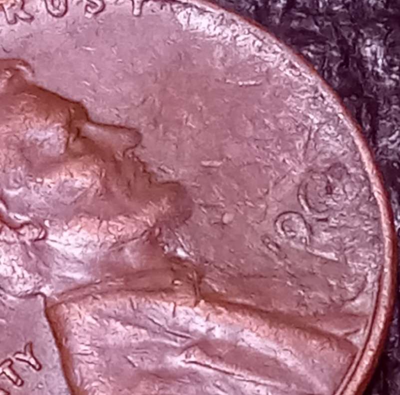 1968-Lincoln-Cent.-Does-It-Exhibit-Strike-Through-Grease-Charactaristics,,-Also-Plate-Blistering?