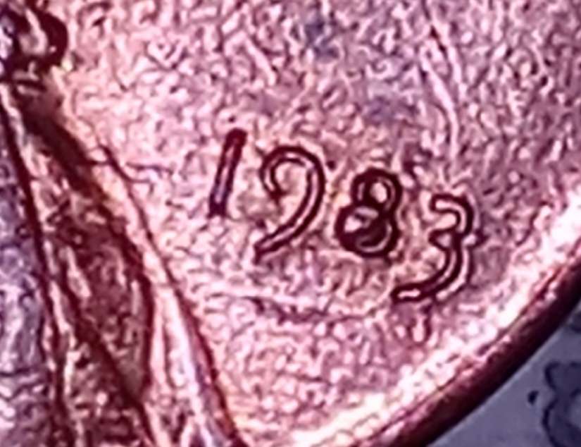1983-1-Cent?-1983-Onecent-Is-It-A-Die-Chip?