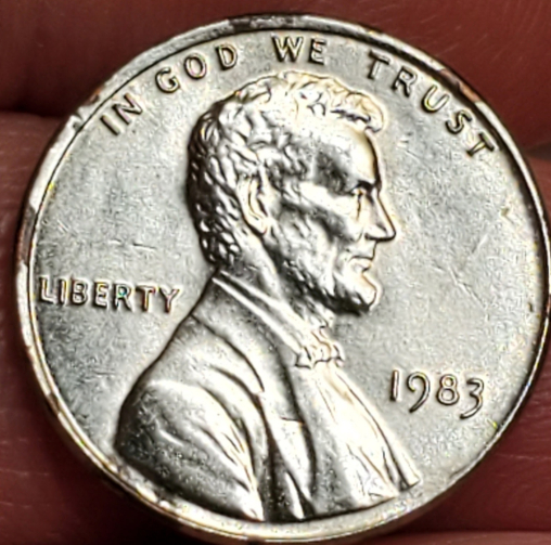 1983-Lincoln-Cent-Silver-Plated