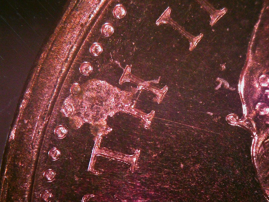 1967-Prooflike-Cent-Small-Strike-Thru-Grease