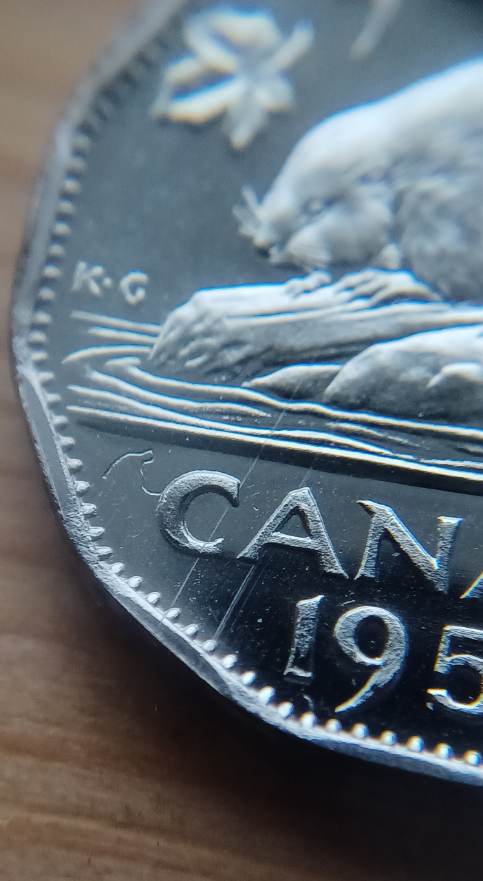1954-Proof-Like-Nickel-That-Been-Through-A-Bit.