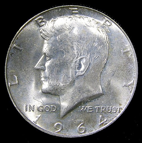1964-Kennedy-Half-Dollar-For-Grading