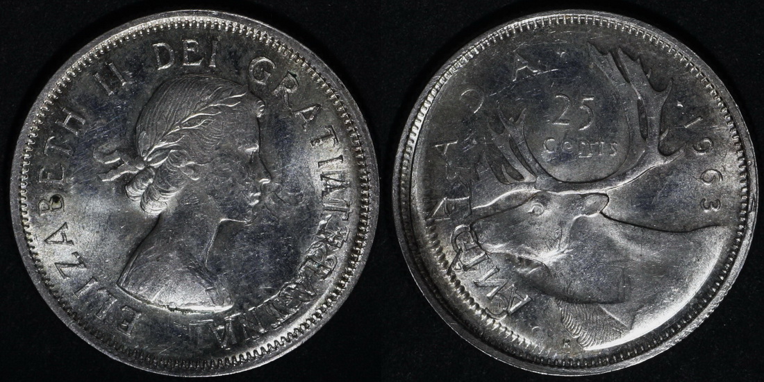 Is-This-1963-25-Cent-An-Error-Coin?-Or-A-Vise-Or-Hammer-Job?