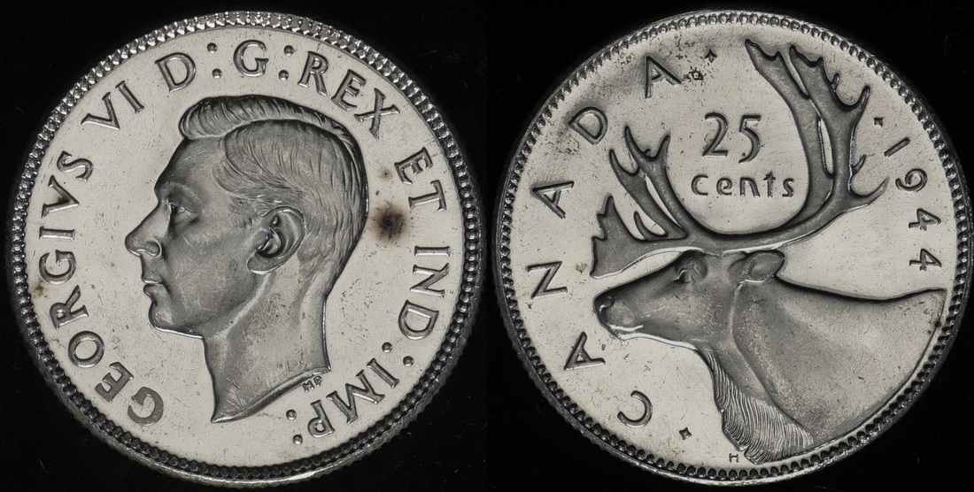 1944-Quarter-Has-A-Interesting-Surface-On-Both-Sides-What-Is-It?